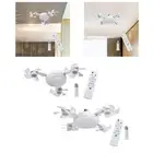 Ceiling Fan Light Lighting Fixture Remote Control Modern 3 Color Temperatures