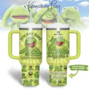 The Mup pets Kermit The Frog 40 Oz Stanley Tumbler Cup