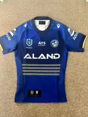 Parramatta Eels 2024 NRL Player Issue Jersey with GPS Pocket Size Small