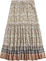 [Milumia] Women's Zebra Striped Mini Skirt High Waist Split Hem Straight Bodycon Skirt