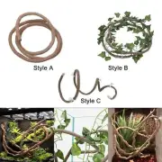 Terrarium Reptile Vines Tank Accessories for Chameleon Snake Leopard Gecko