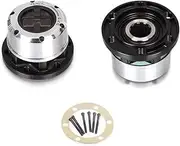 Wivplex 2 Pieces Locking Hub, for Jeep, Jeepster Commando Gladiator Wagoneer Pick Up Cherokee Scout Mahindra B031 AVM401 Vehicle Free Wheel Hub