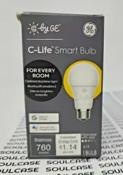 GE C-LIFE (A19/DIMMABLE) Smart WI-FI Light Bulb Open Box