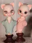1/6 BJD Doll Cat Head -Free Face Make UP+Free Eyes