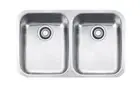 FRANKE SEVILLE DOUBLE BOWL UNDERMOUNT SINK - SSX120-36 - EX DISPLAY*