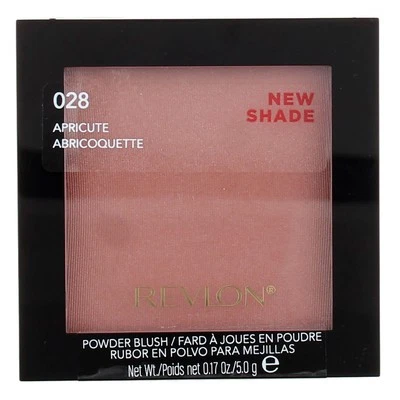 4 Pack Revlon Powder Blush, Apricute 028, 0.17 oz