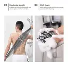 1pcs Exfoliating Shower Towel, Double-sided Bath Towel H79C