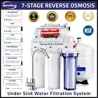 iSpring 7 Stage Under-Sink Reverse Osmosis System RO Water Filter Alkaline 75 GD