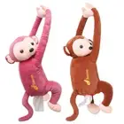 Cartoon Monkey Office Home Car Hanging Paper Napkin Tissue Box Cover Holder