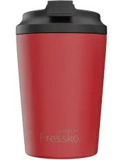 [Made by Fressko] Reusable Cup | Camino | Chilli | Stainless Steel | 340ml/12oz