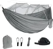 Net Hammock, Durable Camping Hammock Net Portable, Compact Breathable Lightweight Waterproof Camping Accessories for Backyard Outside Travel Survival Outdoor Hiking Backpacking