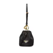 [Prada] Prada Re-Edition 1978 Key Ring ONE SIZE BLACK