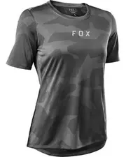 Fox Ranger Tru Dri Womens MTB Jersey Black Camo 2022