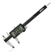 6-Inch Stainless Steel Digital Caliper with Extra Large LCD and Measurement Conv