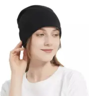 SHINRAY EMF Hat,Faraday Fabric Liner EMF Cap,EMF Protection Black. FREE SHIPPING