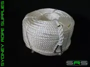 200MTRS X 16MM NYLON ANCHOR ROPE WITH STAINLESS STEEL THIMBLE