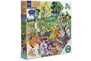 eeBoo: Edible Mushrooms - Octagonal Puzzle (500pc Jigsaw)