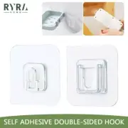 Double-sided Wall Hooks Glue Hooks Suction Bathroom Kitchen Shelf Strong Sticky