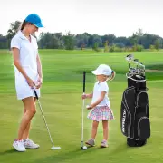 CostwayLadies Complete Golf Club Set with Driver and Stand Bag-Black