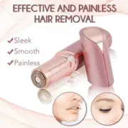 Mini epilator for hair removal on the face, lips, eyebrows, with USB charging