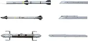 Hasegawa 1:72 Scale "U.S Aircraft Weapon Set VIII" Model Kit