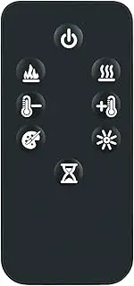 Allimity Replacement Remote fit for Dimplex Electric Fireplace XHD23L XHD23G XHD26L XHD26G XHD28L 6909850259 6909940259 6909850559 6909940559