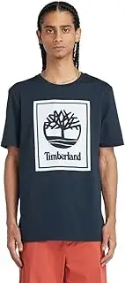 [Timberland] Unisex Stack Logo Short Sleeve Tee