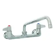 Equip T&S 5F-8WLX12 Wall Mount Faucet 8" Centers 12" Swing Spout