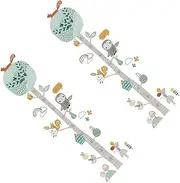 SWOOMEY 1Set Growth Height Chart Wall Decal Removable Measuring Sticker for Rooms Easy to Apply for Home Decoration