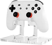game controller stand, gamepad holder - clear game controller display stand for desk | desk stand with controller handles, game controller holder for bedroom