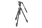 Manfrotto 290 Light Aluminium Tripod with Befree Live Fluid Video Head (MAN-MK290LTA3-V)