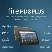 Fire HD 8 Plus Tablet 32GB with HD Display and Fast Processor