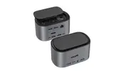 Volans Aluminium 12-in-1 Triple Display Multifunctional USB-C Docking Station [VL-UCTDMD]