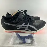 ASICS Sonic Sky Pro Mens Track And Field Shoes Cleats Black Size 9.5