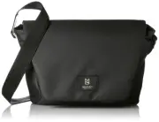 [Mirest] Messenger Bag for Men and Women Crossbody Hutte Black Black