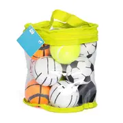 All Day Sport Fetch Balls Bag Dog Toy 12PK