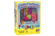 Creativity for Kids Fashion Headband Making Kit - Makes 10 DIY Headbands, Arts and Craft Kits for Ages 5-7+, Kids Activities, Birthday Gifts for Girls