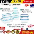 Snapware Pyrex Glass BPA Free Food Storage Containers Locking Lids Set 18 piece