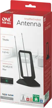 One For All Amplified Indoor Antenna