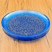 ISLA 8.5" Salad Plate Set of 4 Indigo/Bronze
