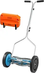 [American Lawn Mower Company] 1304-14SK2 14-Inch 5-Blade Push Reel Lawn Mower with Sharpener