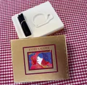 Estée Lauder SNAIL White Linen Solid Perfume COMPACT BOX & POUCH ONLY