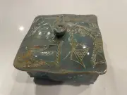 Jewelry or Trinket Box - Handmade Pottery by Small Studio Artist ClaybyKirt