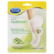 Scholl Dry Skin Aloe Vera PediMask Pouch 1 Pair