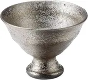 Shigaraki Ware MR-3-3018 Hechimon High Stand, Small Silver Crystal, Made in Japan