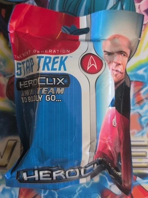 NEW! Star Trek Heroclix Away Team Boldly Go Booster Pack Sealed Board Game TNG