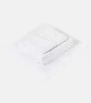 [Dolce & Gabbana Casa] Dolce & Gabbana Casa Set of 5 jacquard cotton terry towels One Size white
