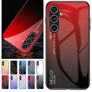 Glass Gradual Shockproof Slim Case For Samsung Galaxy S25 Ultra|+ S24 FE-S20