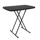 Folding Table - Lightweight Portable Folding Desk - Small Plastic Table for C...