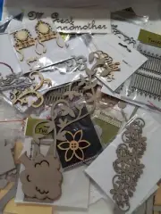 Large Lot Of Kaiser And Othe Flourishers For Scrapbook Or Other Crafts